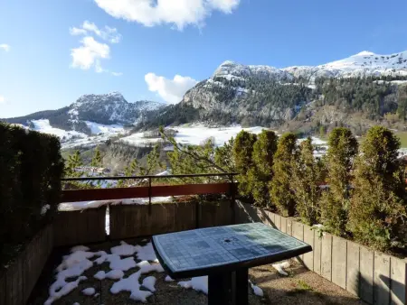 Studio 4 pers. ski aux pieds, terrasse 15 m² au Chinaillon, Le Grand-Bornand : photo 7
