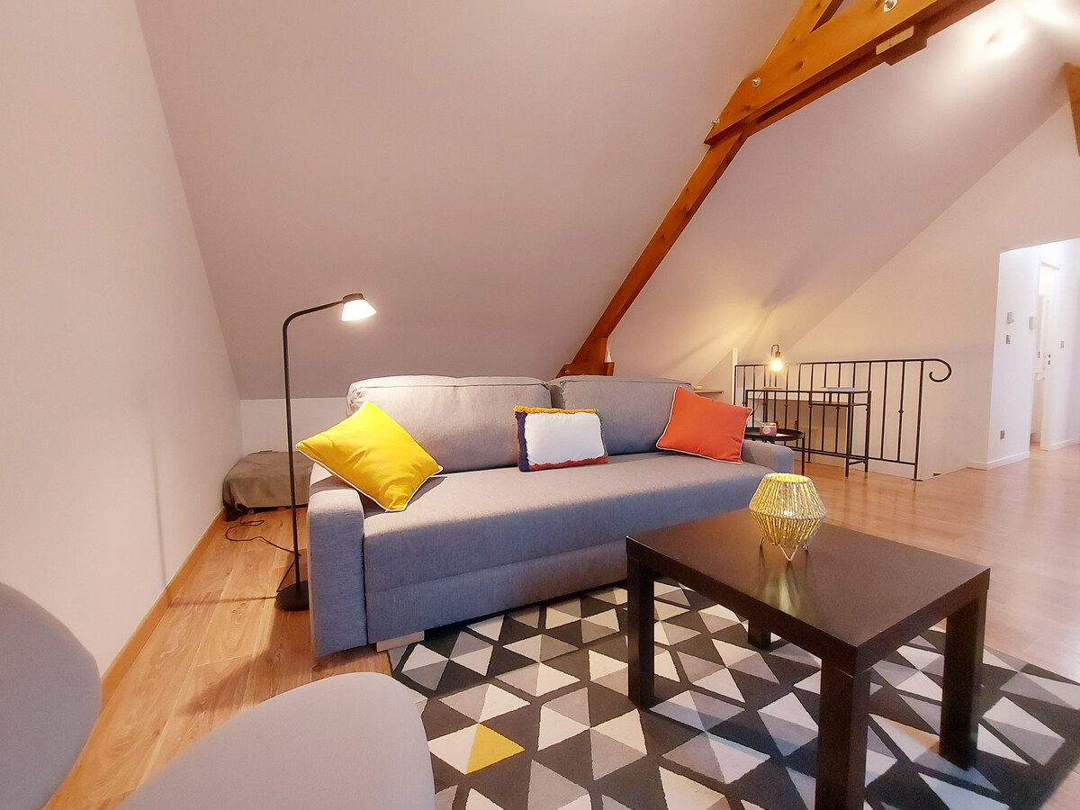 Le Grenier de Cécile, appartement cosy au Boullay-Thierry - Photo 7