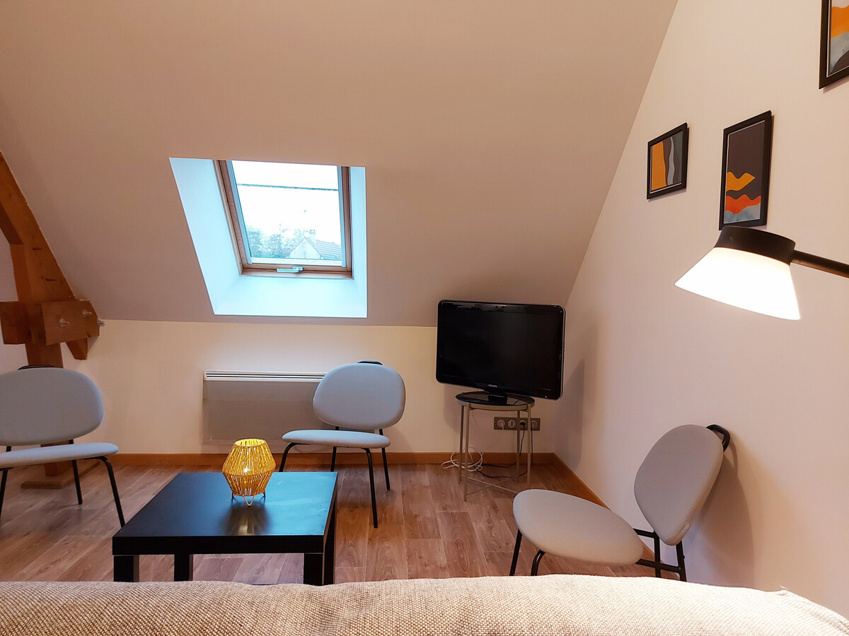 Le Grenier de Cécile, appartement cosy au Boullay-Thierry - Photo 9
