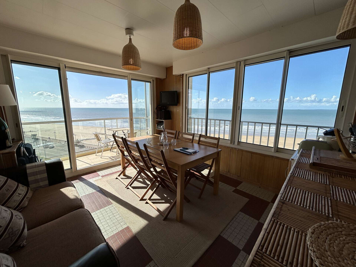Appartement 6 pers. face à la mer, 8e étage à Saint-Jean-de-Monts - Photo 1