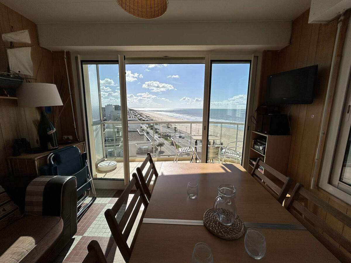 Appartement 6 pers. face à la mer, 8e étage à Saint-Jean-de-Monts - Photo 3