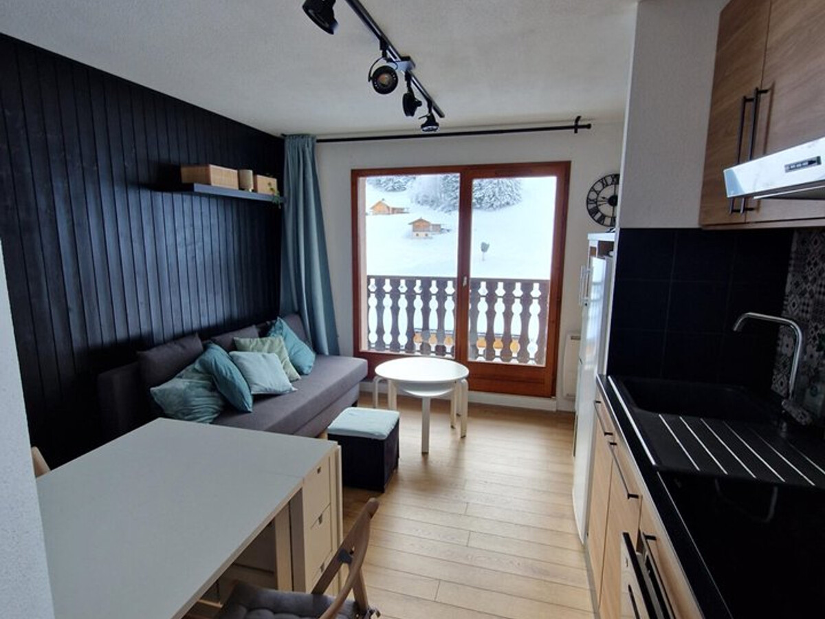 T3 33 m² Col du Corbier, 6 couchages, balcon sud - Photo 1
