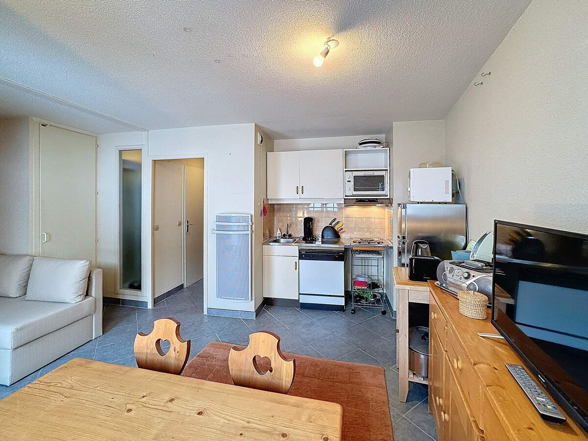 Studio cabine 4 pers, animaux admis, parking, Appartement 4 personnes à Les Menuires - Photo 2