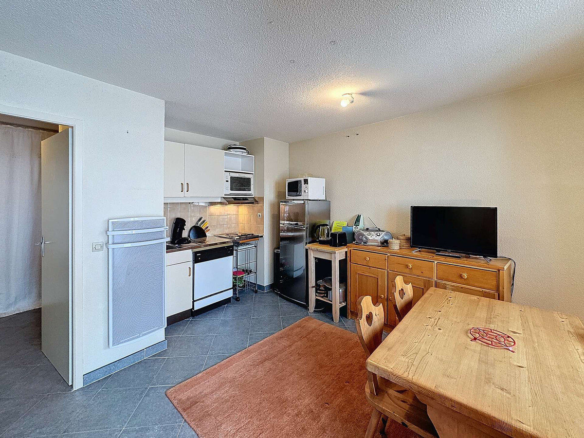 Studio cabine 4 pers, animaux admis, parking, Appartement 4 personnes à Les Menuires - Photo 3