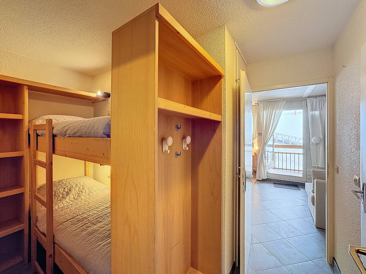 Studio cabine 4 pers, animaux admis, parking, Appartement 4 personnes à Les Menuires - Photo 7