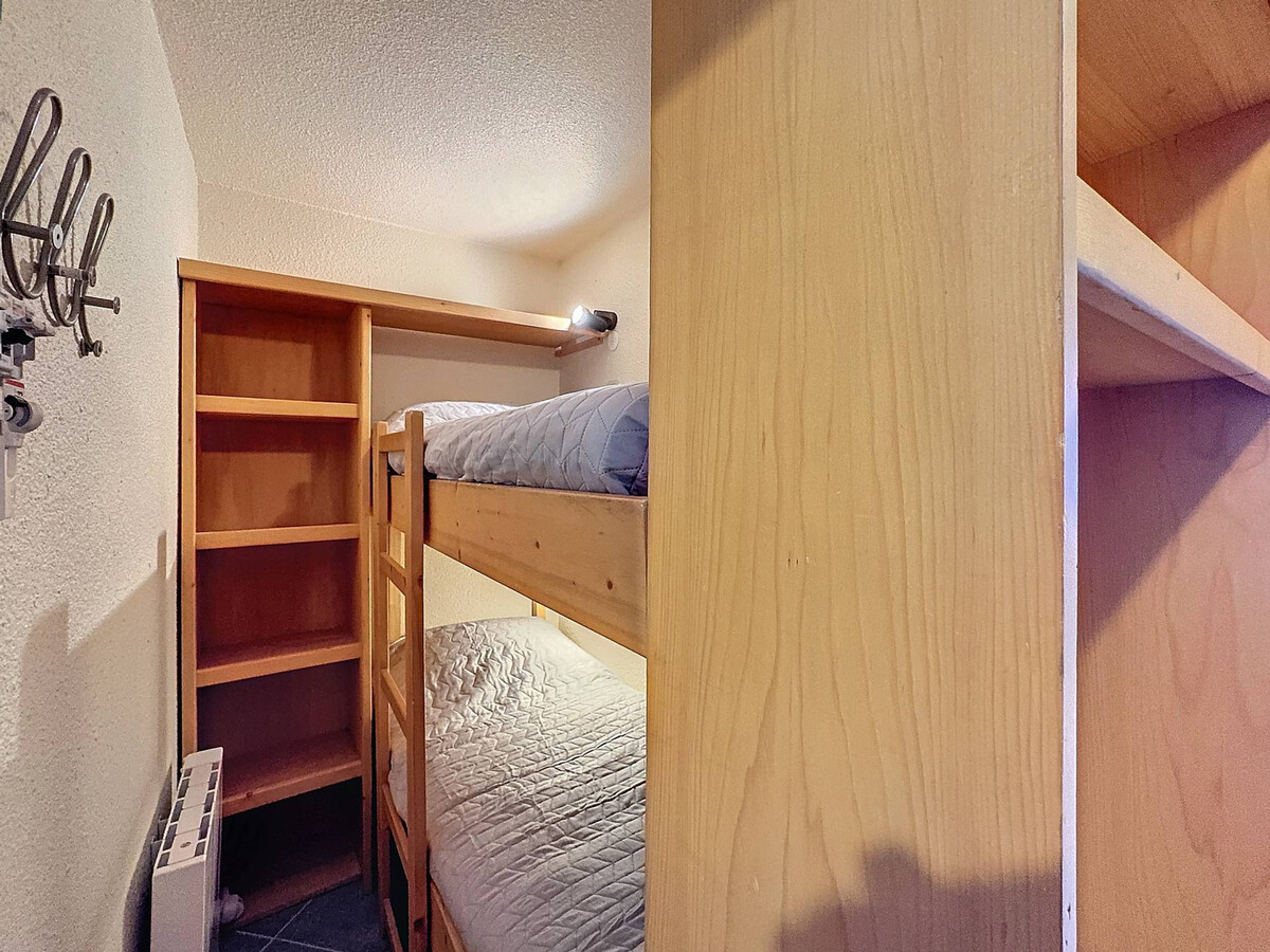 Studio cabine 4 pers, animaux admis, parking, Appartement 4 personnes à Les Menuires - Photo 8