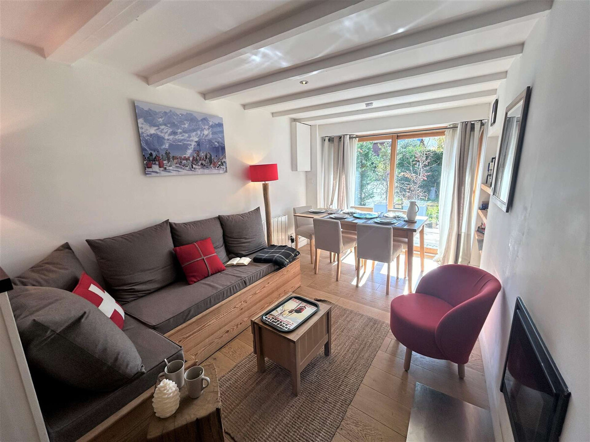 Maison atypique 6 pers. près télésiège, parking à Méribel - Photo 11