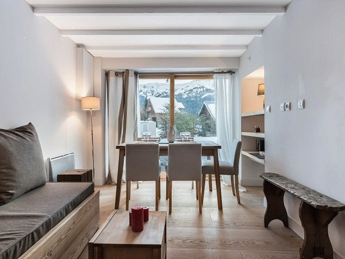 Maison atypique 6 pers. près télésiège, parking à Méribel - Photo 12