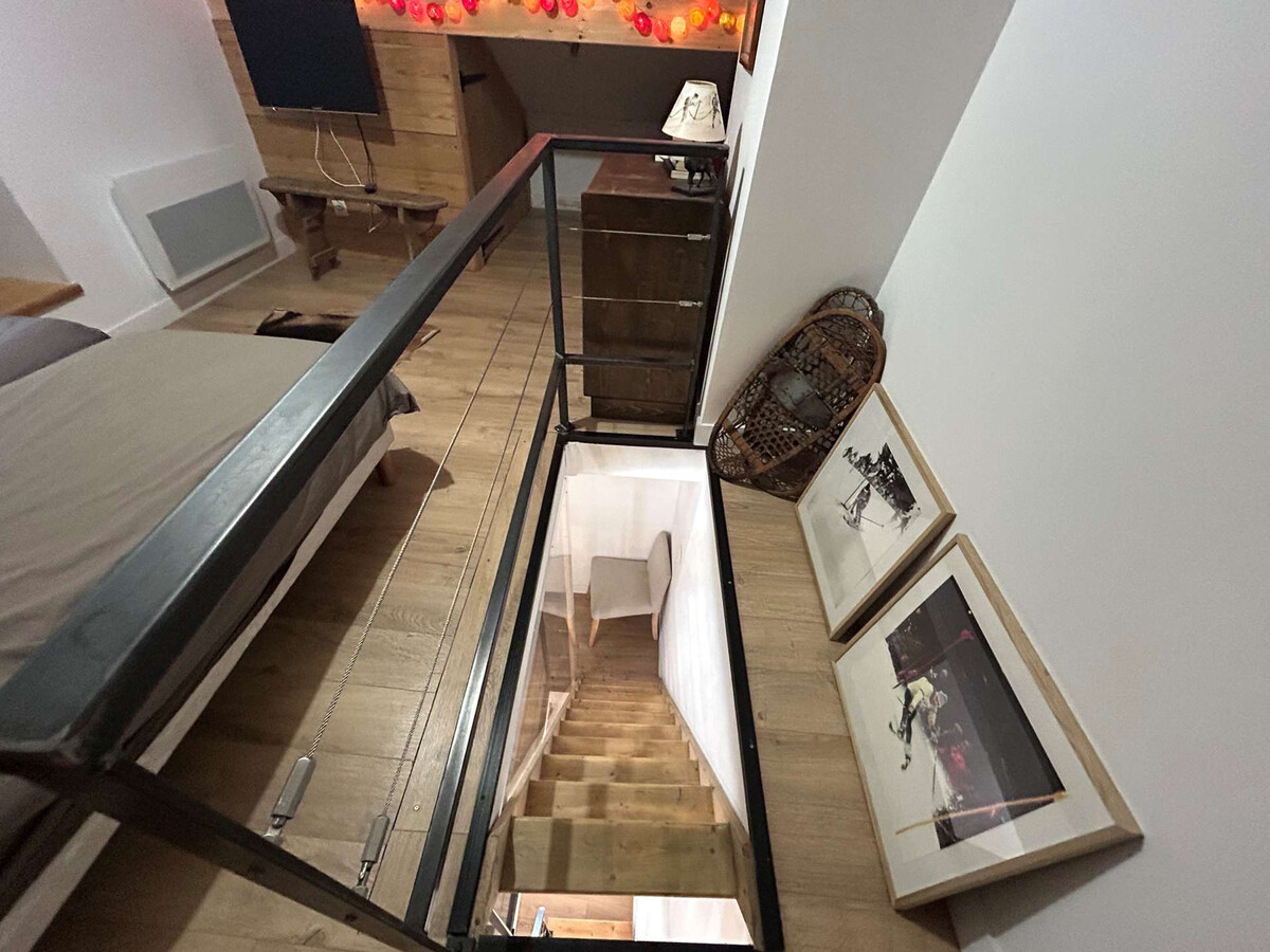 Maison atypique 6 pers. près télésiège, parking à Méribel - Photo 18