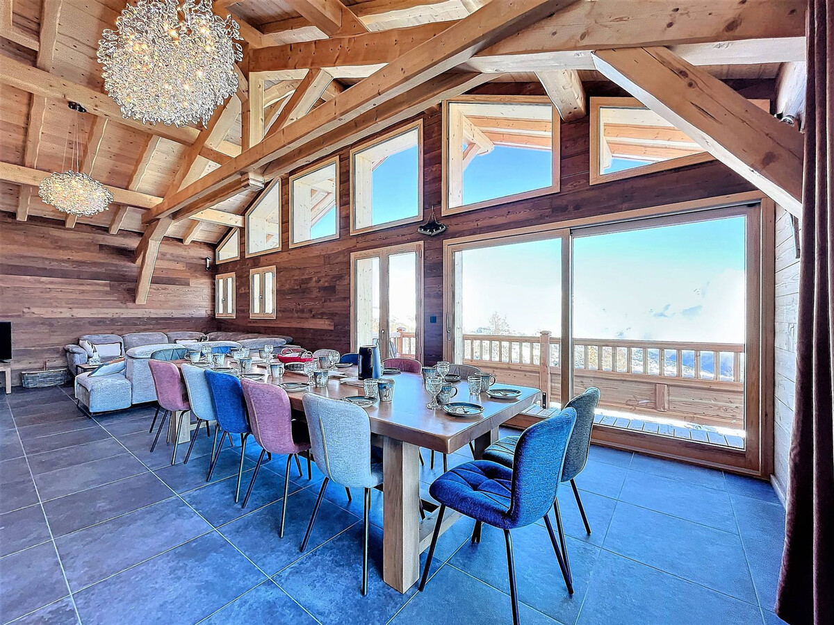 Chalet 4* neuf 218m² spa, 14 pers, Le Corbier - Photo 2