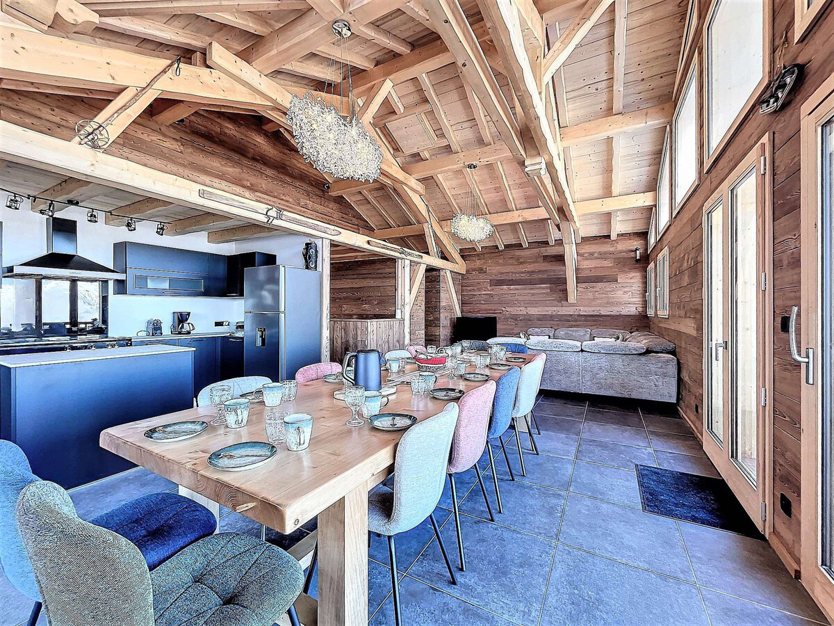 Chalet 4* neuf 218m² spa, 14 pers, Le Corbier - Photo 3