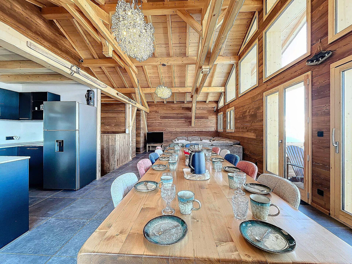 Chalet 4* neuf 218m² spa, 14 pers, Le Corbier - Photo 5