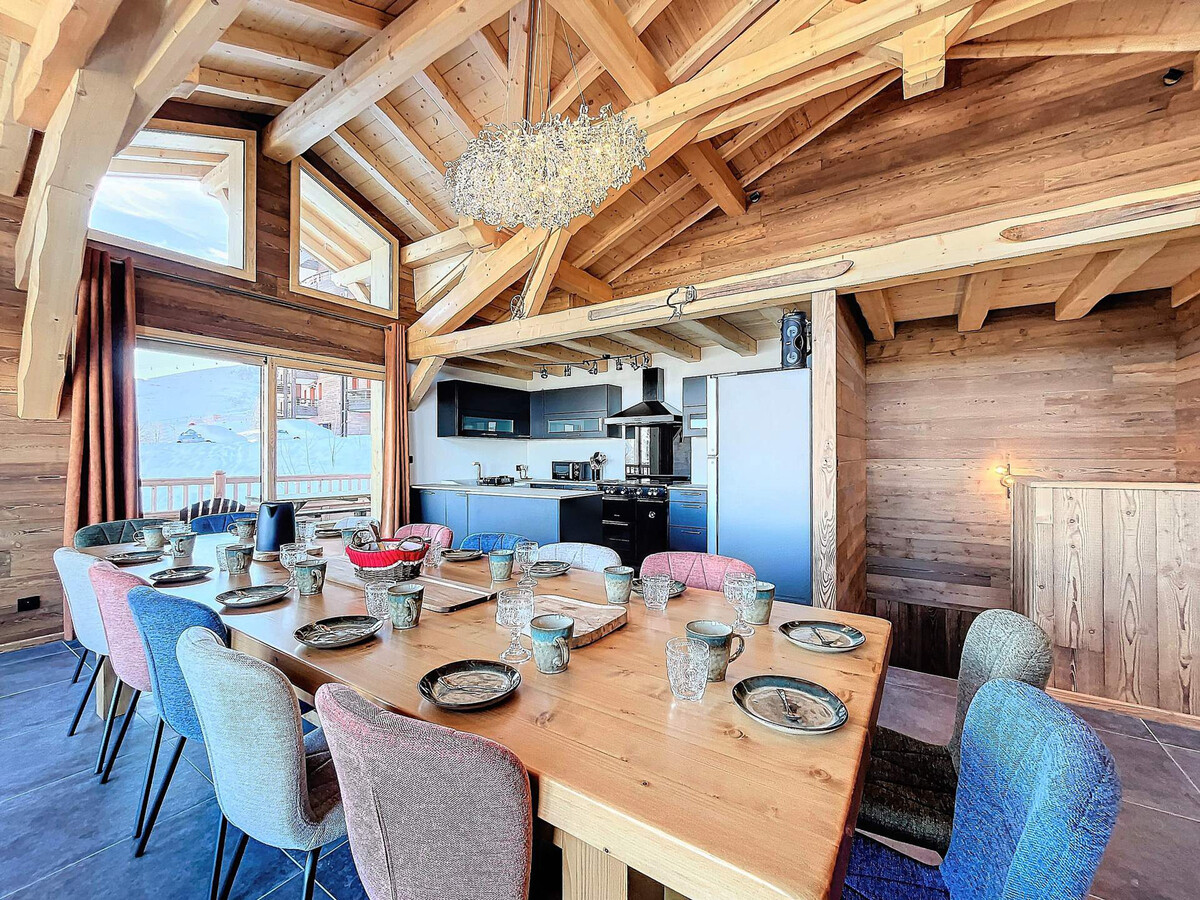 Chalet 4* neuf 218m² spa, 14 pers, Le Corbier - Photo 9