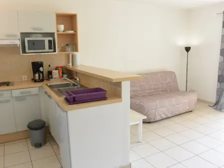 Studio 4 pers. piscine, 150m plage Scaffa Rossa : photo 4