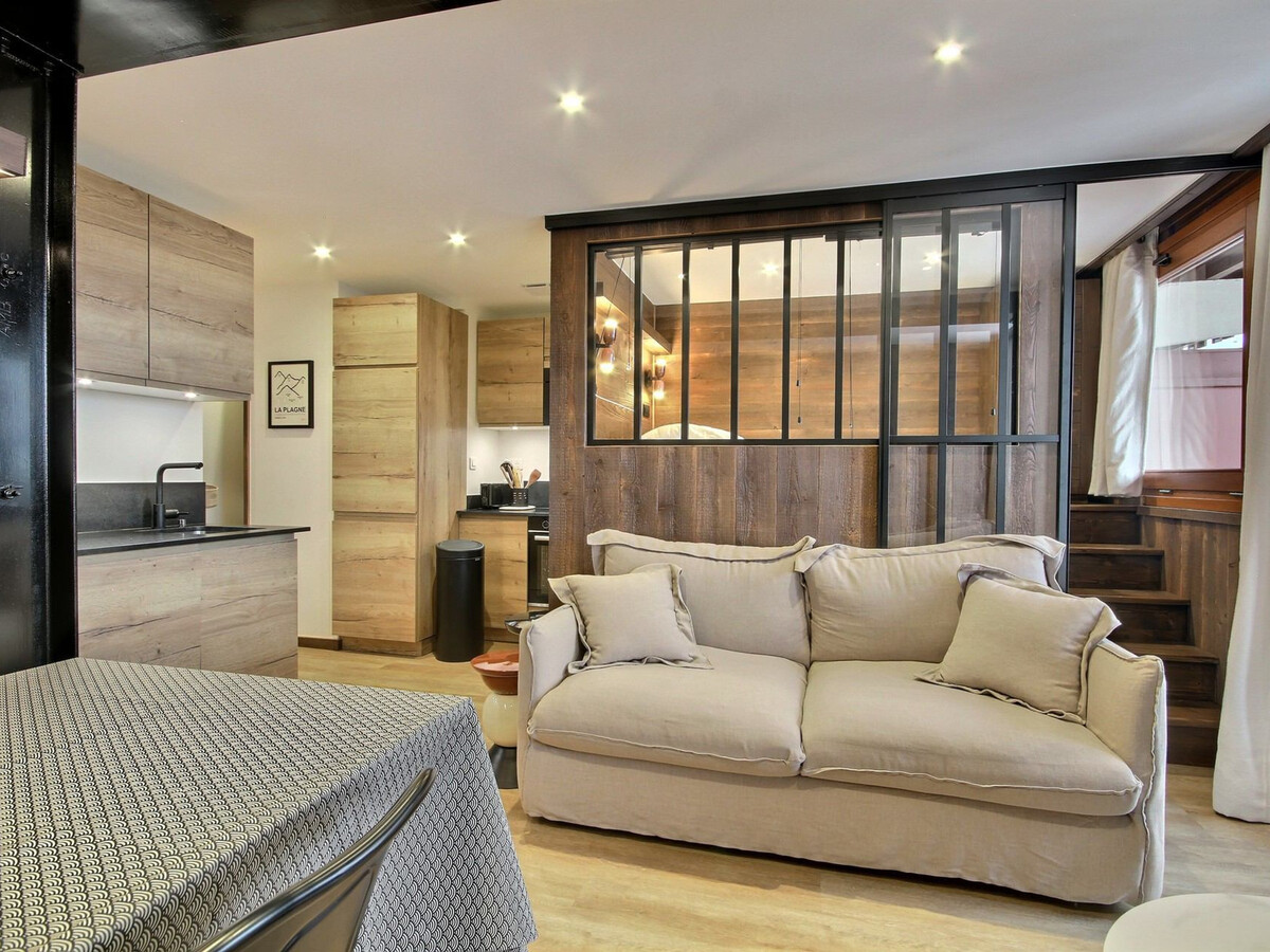 Appartement 2p + cabine rénové 2024, vue Mont-Blanc - Photo 5