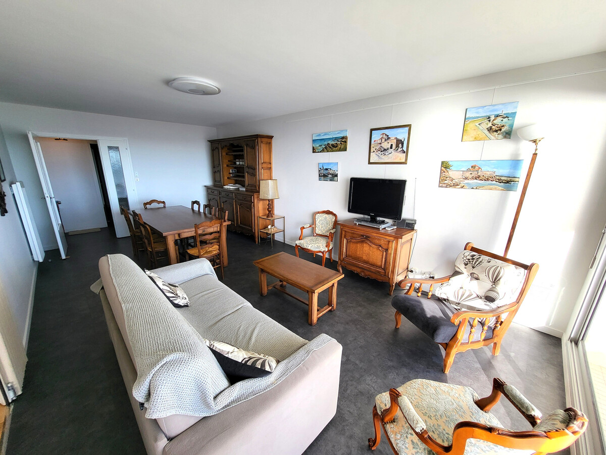 Appartement vue baie, balcon & loggia, parking aux Sables - Photo 4