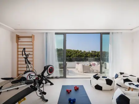 Villa Zastup, 12 pers., piscine chauffée et vue mer : photo 32