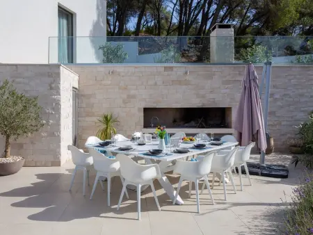 Villa Zastup, 12 pers., piscine chauffée et vue mer : photo 36