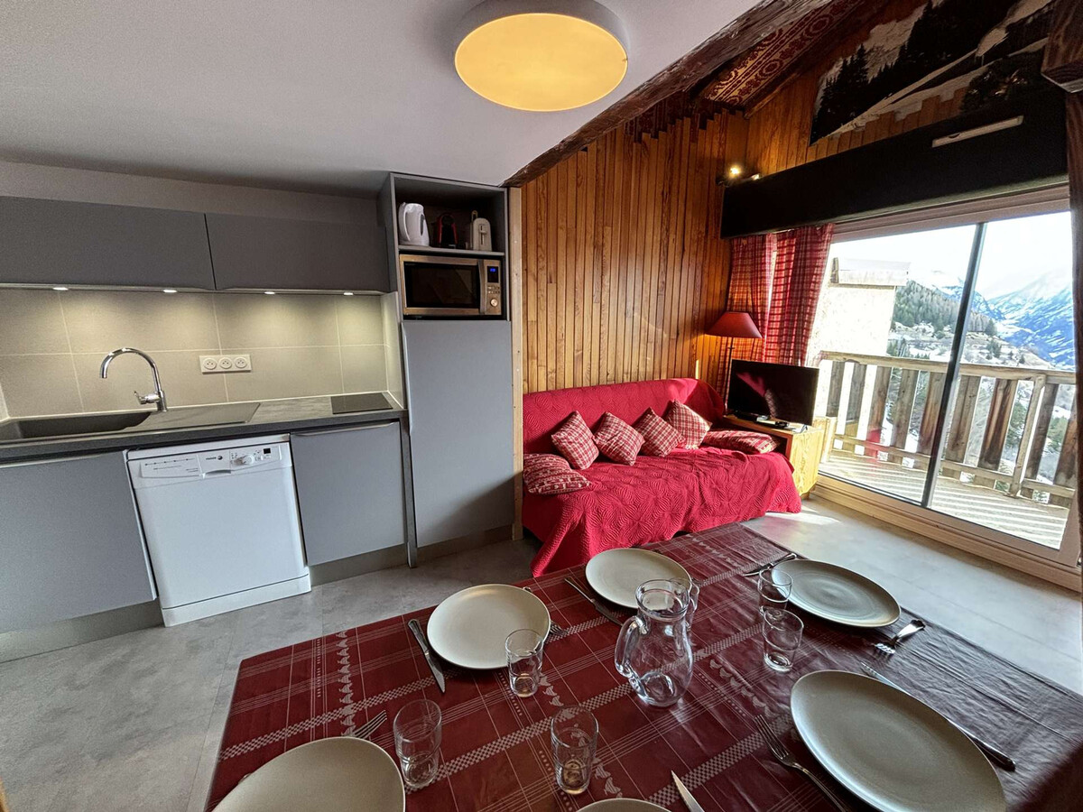 Appartement rénové 6 pers., 150 m des pistes à Auris - Photo 1