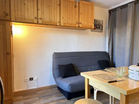 Studio cabine 4 pers. skis aux pieds au centre de Risoul : photo 22