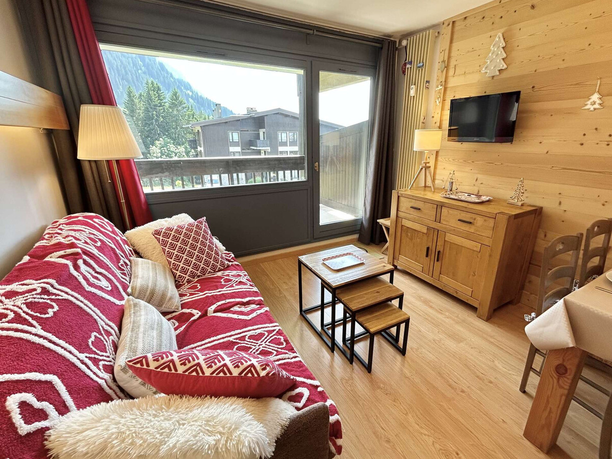 Studio 4 pers. Megève, parking et casier skis - Photo 5
