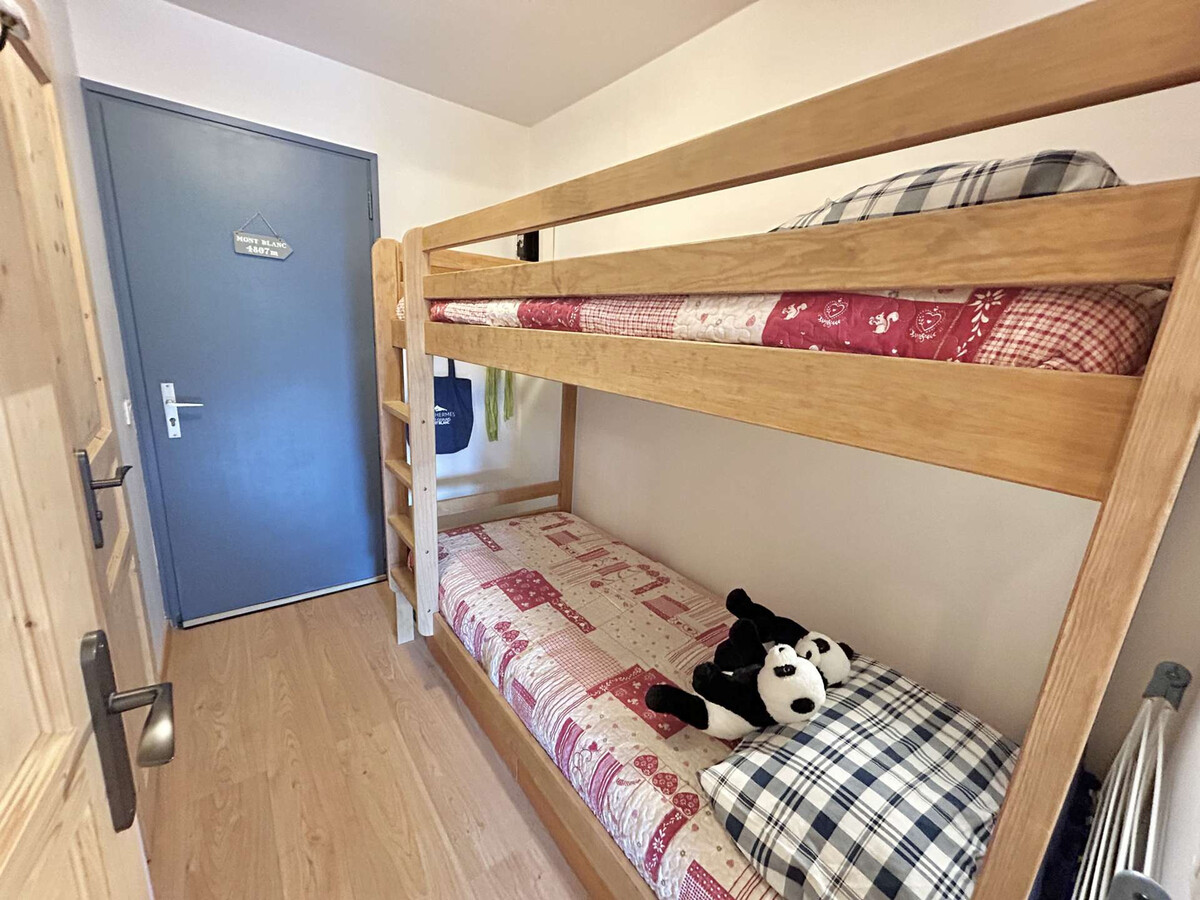 Studio 4 pers. Megève, parking et casier skis - Photo 9