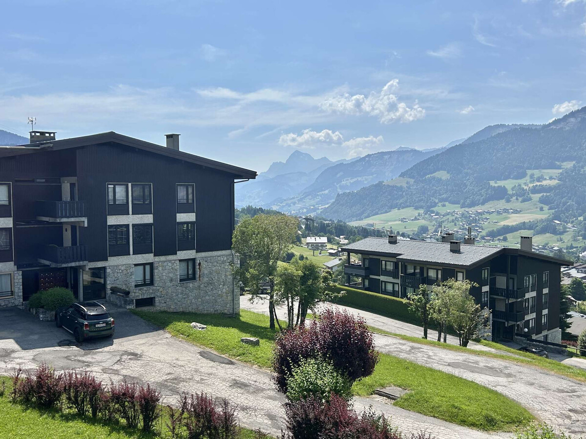 Studio 4 pers. Megève, parking et casier skis - Photo 12