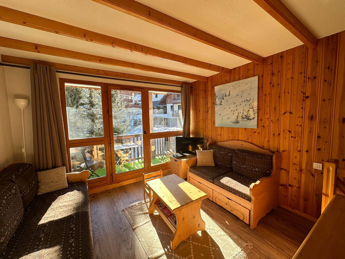 Duplex 4 pers., 1 chambre, balcon et terrasse à Valloire - Photo 2