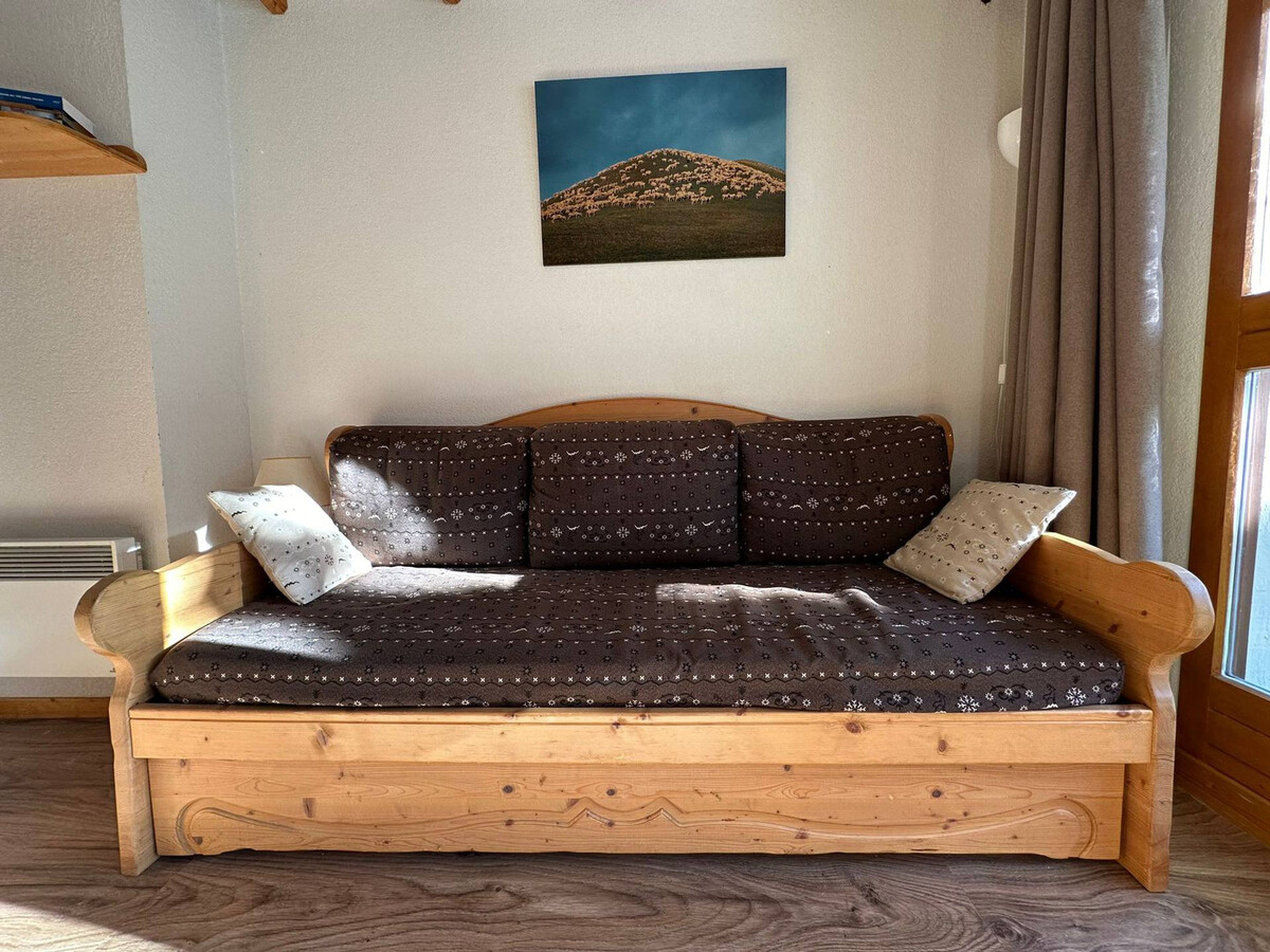 Duplex 4 pers., 1 chambre, balcon et terrasse à Valloire - Photo 4