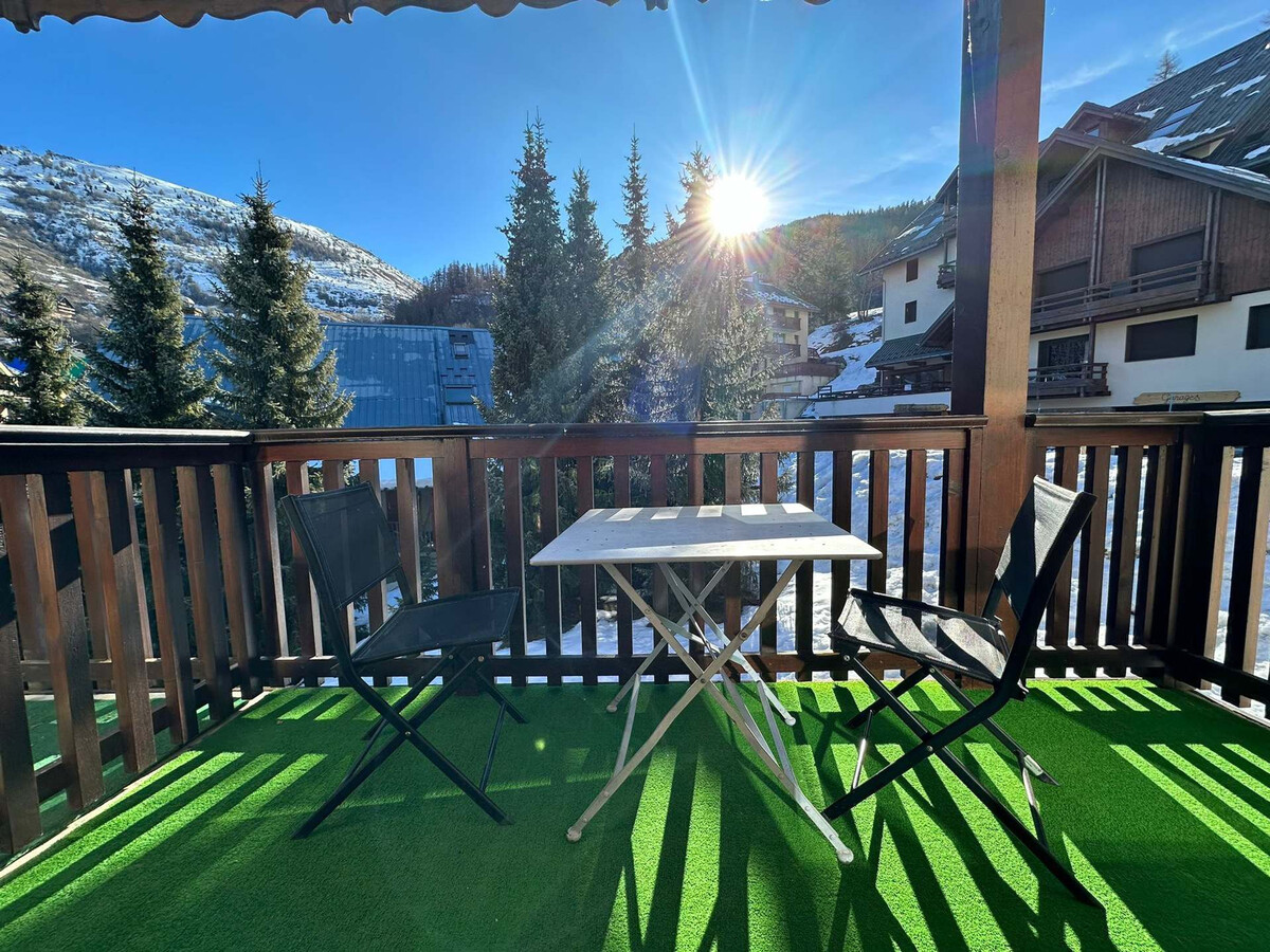 Duplex 4 pers., 1 chambre, balcon et terrasse à Valloire - Photo 9