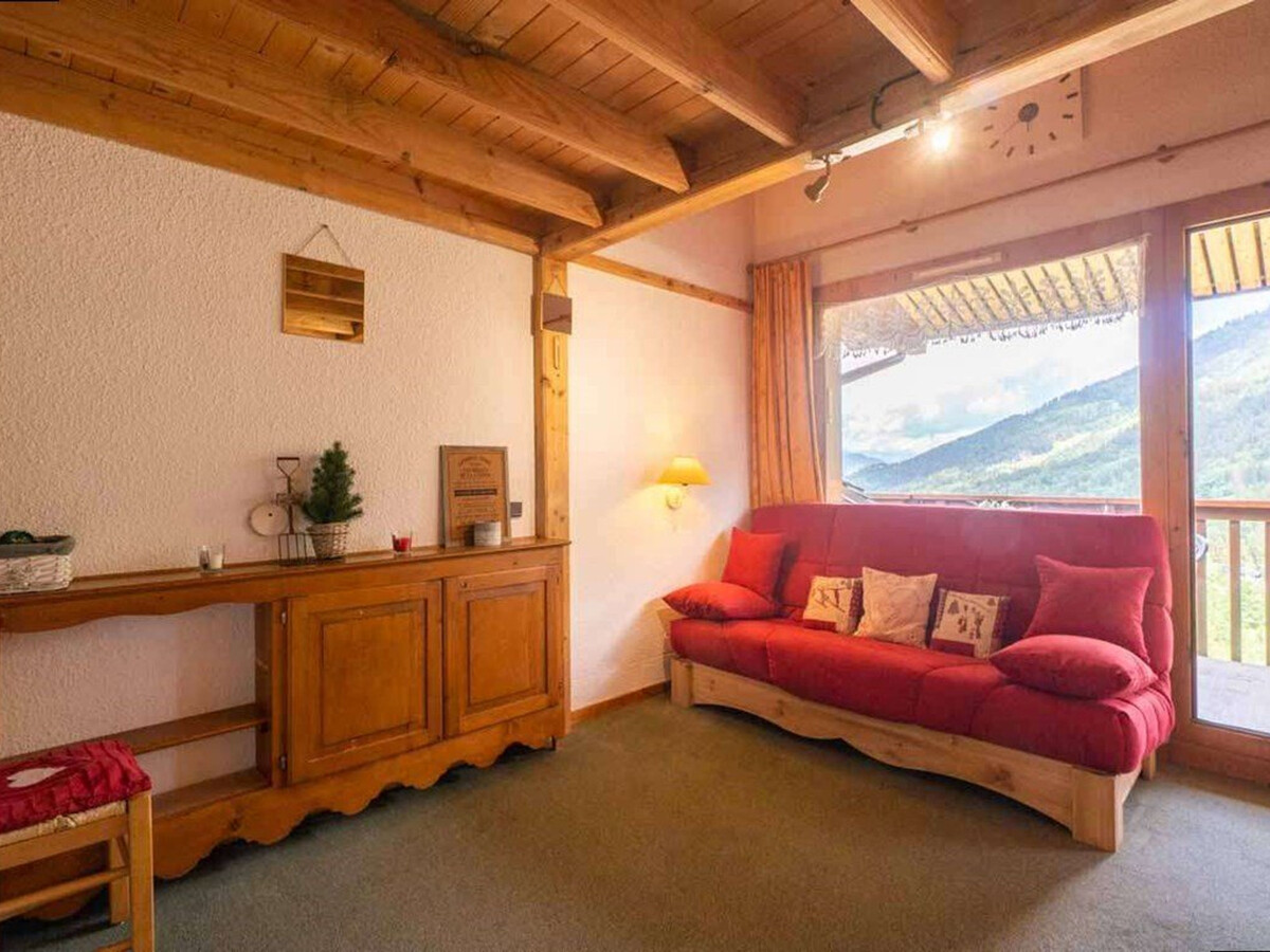 Studio alpin mezzanine 4 pers, terrasse vue vallée - Photo 1