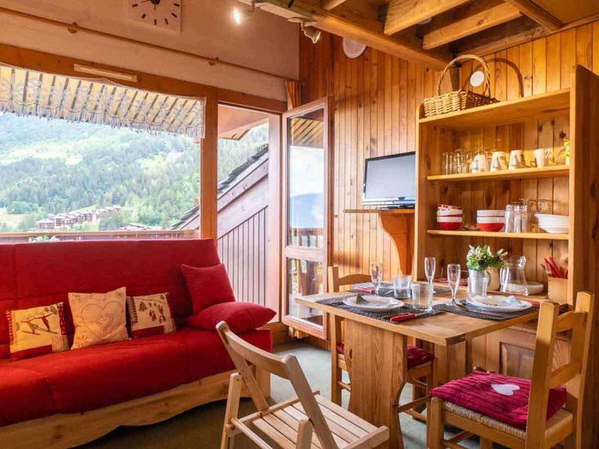 Studio alpin mezzanine 4 pers, terrasse vue vallée - Photo 2