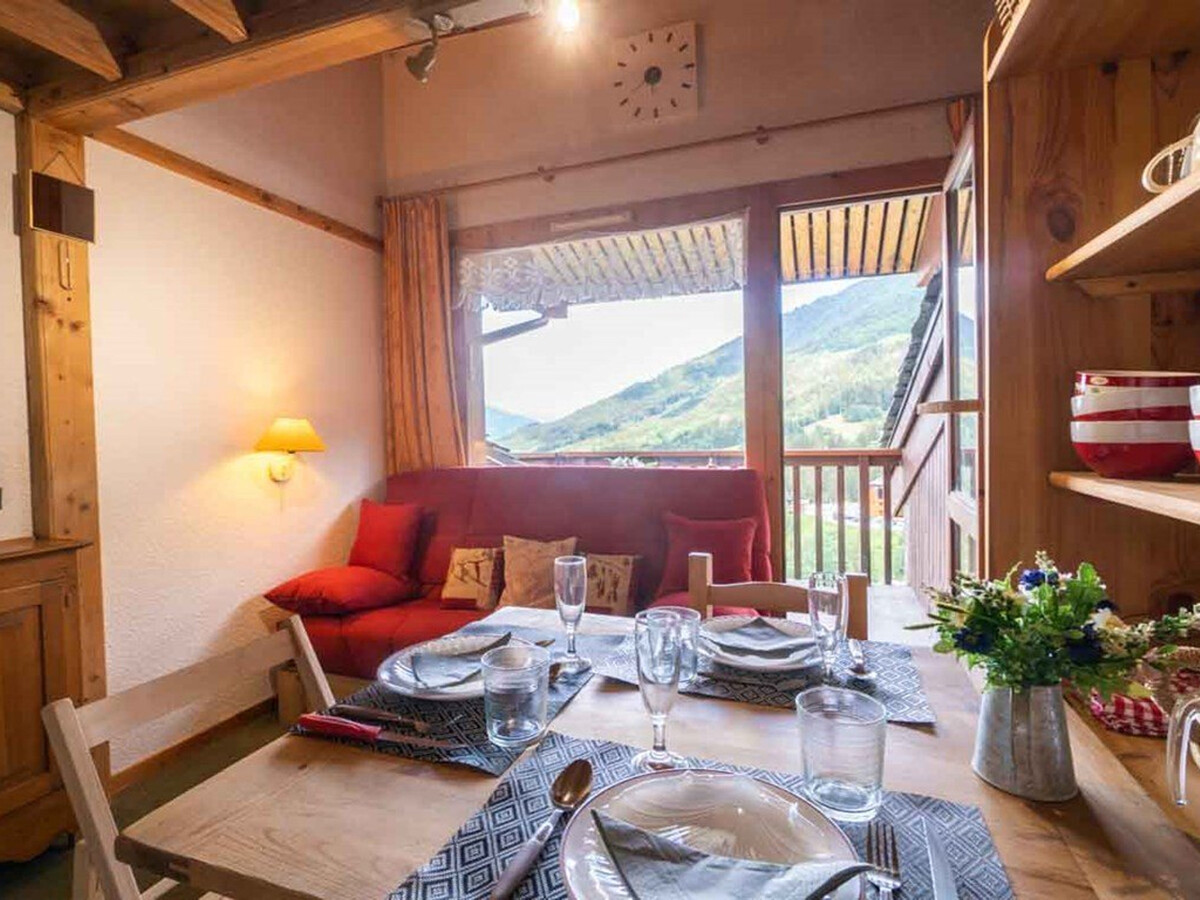 Studio alpin mezzanine 4 pers, terrasse vue vallée - Photo 7