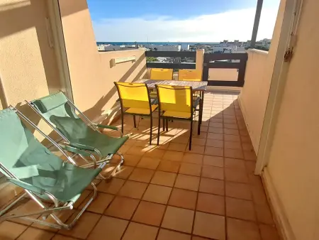 Appartement 2 pers. vue mer, climatisé à Cap d'Agde : photo 4