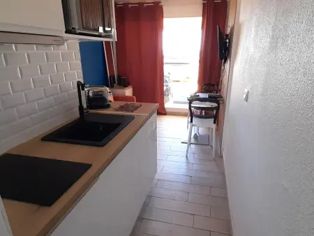 Appartement 2 pers. vue mer, climatisé à Cap d'Agde : photo 9