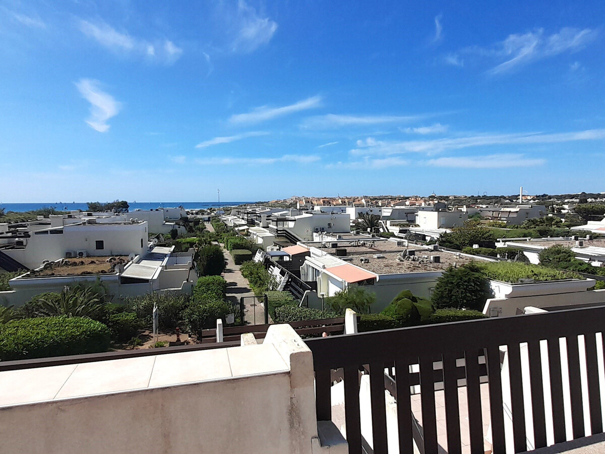 Appartement 2 pers. avec vue mer et terrasse au Cap d'Agde - Photo 3