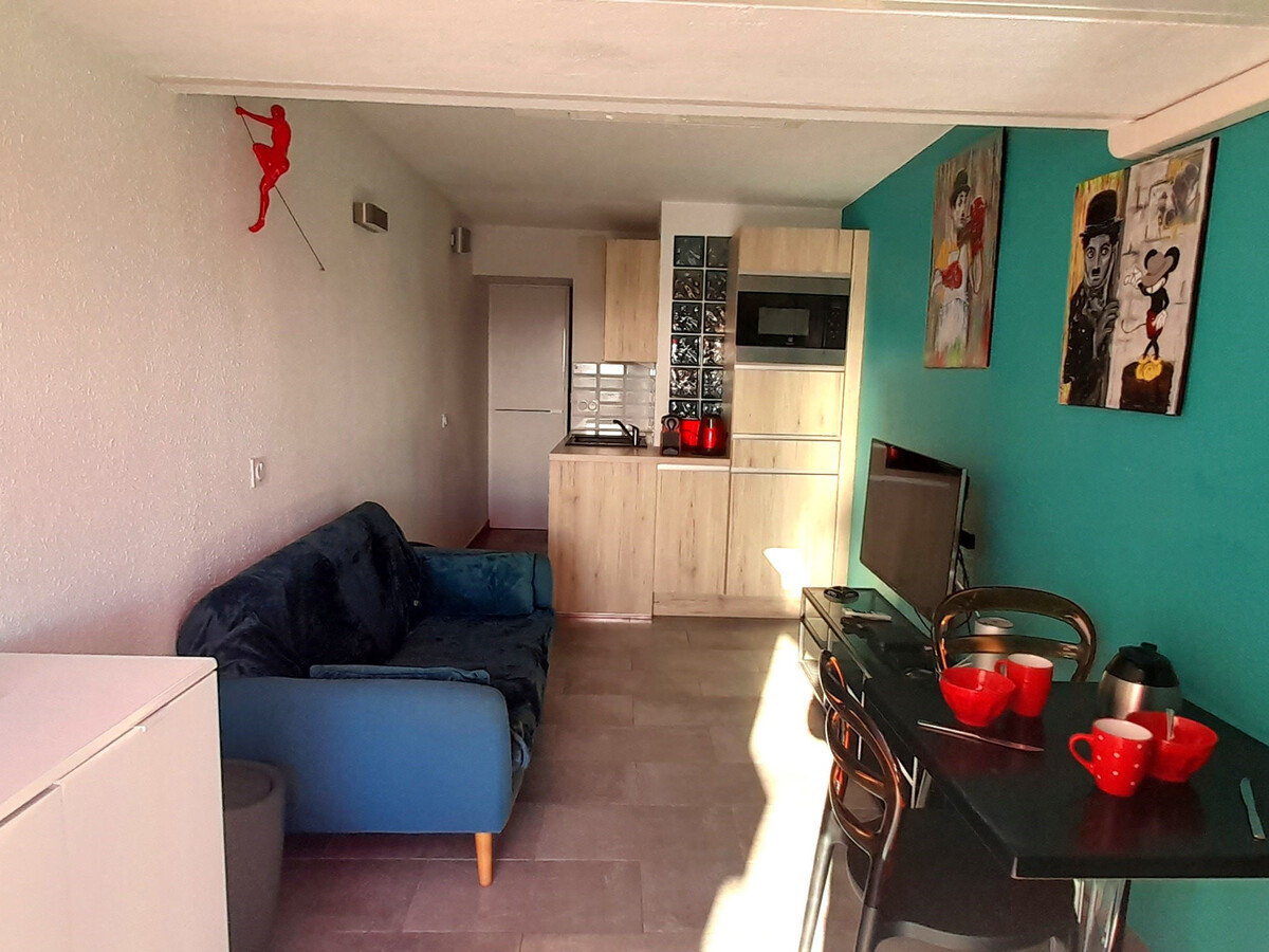 Appartement 2 pers. avec vue mer et terrasse au Cap d'Agde - Photo 7
