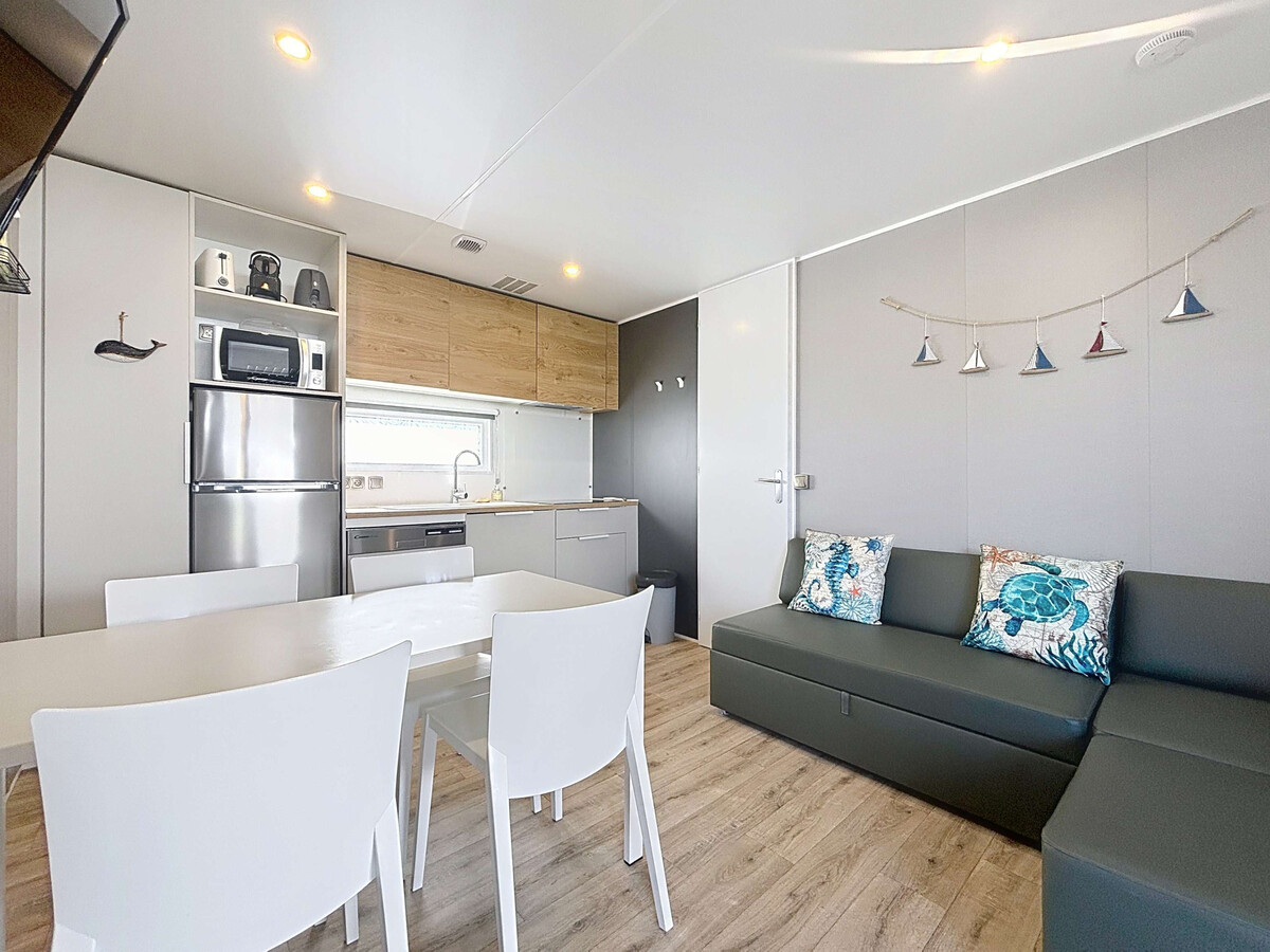 Mobil-home 2 ch à 200m de la plage, piscine chauffée - Photo 3