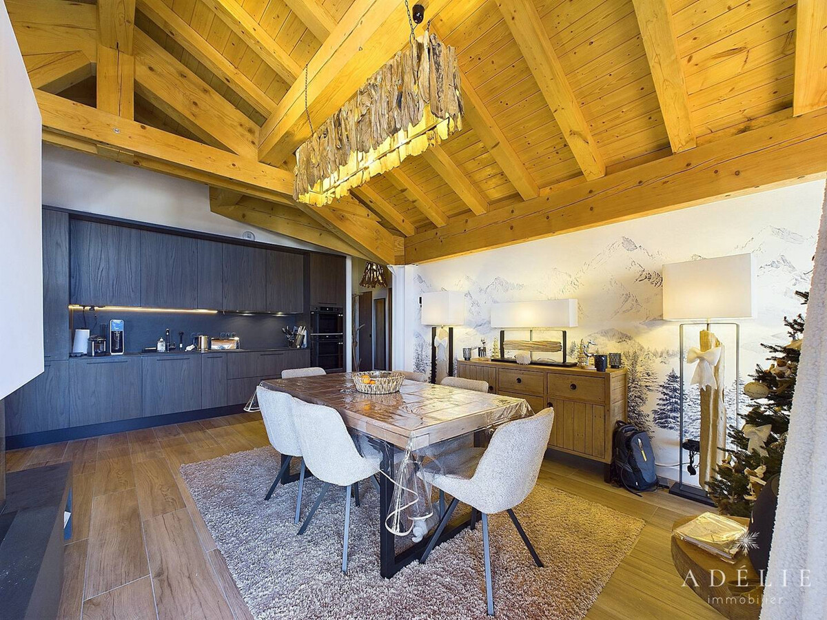 Appartement T4 neuf 102 m² avec cheminée à Montvalezan - Photo 6