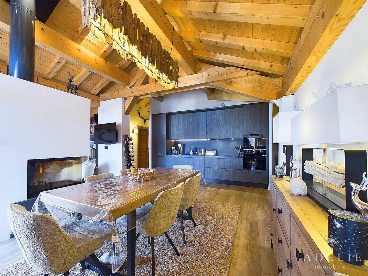 Appartement T4 neuf 102 m² avec cheminée à Montvalezan - Photo 7