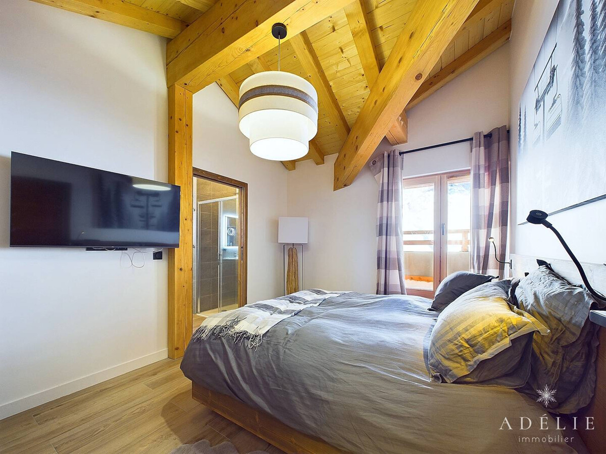 Appartement T4 neuf 102 m² avec cheminée à Montvalezan - Photo 13