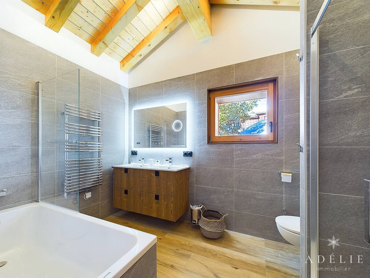 Appartement T4 neuf 102 m² avec cheminée à Montvalezan - Photo 14