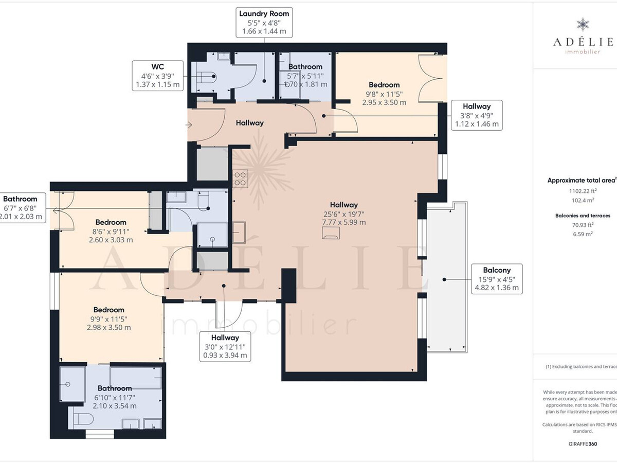 Appartement T4 neuf 102 m² avec cheminée à Montvalezan - Photo 25