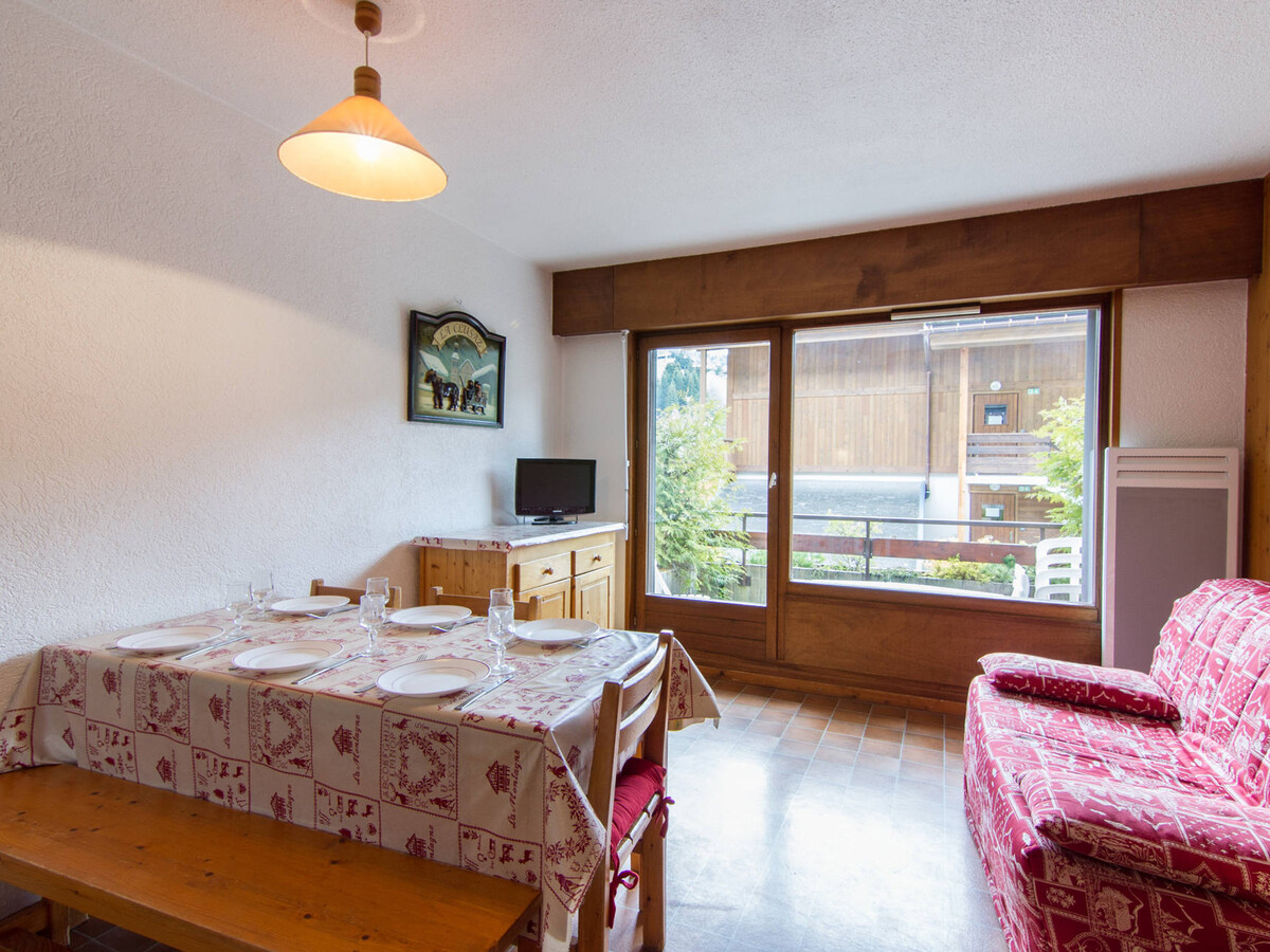 Appart 6 pers La Clusaz, balcon sud, garage, 1er étage - Photo 1