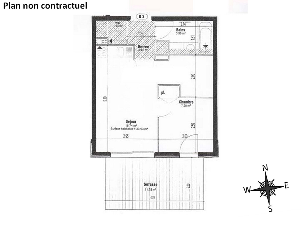 Appartement 33m² terrasse sud, 6 pers à La Clusaz - Photo 13