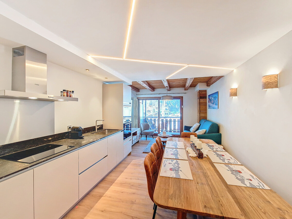 Appartement 6 pers. La Clusaz, balcon Ouest et garage - Photo 4