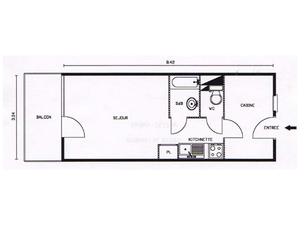 Studio 28 m² balcon sud, garage, WiFi - La Clusaz - Photo 14