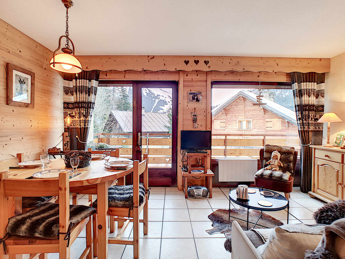 Appart 35m² La Clusaz, balcon Sud pour 4 personnes - Photo 1