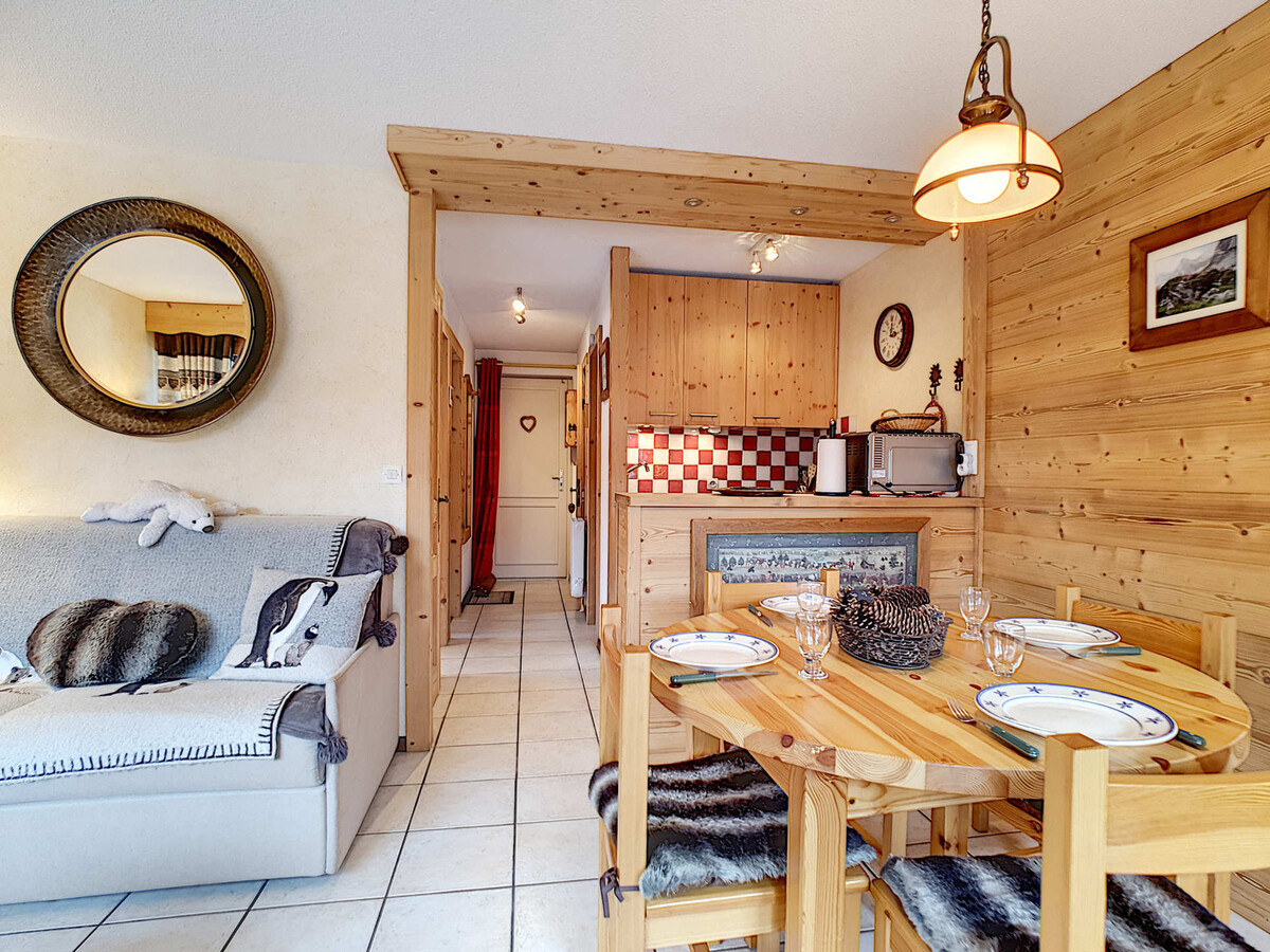 Appart 35m² La Clusaz, balcon Sud pour 4 personnes - Photo 3