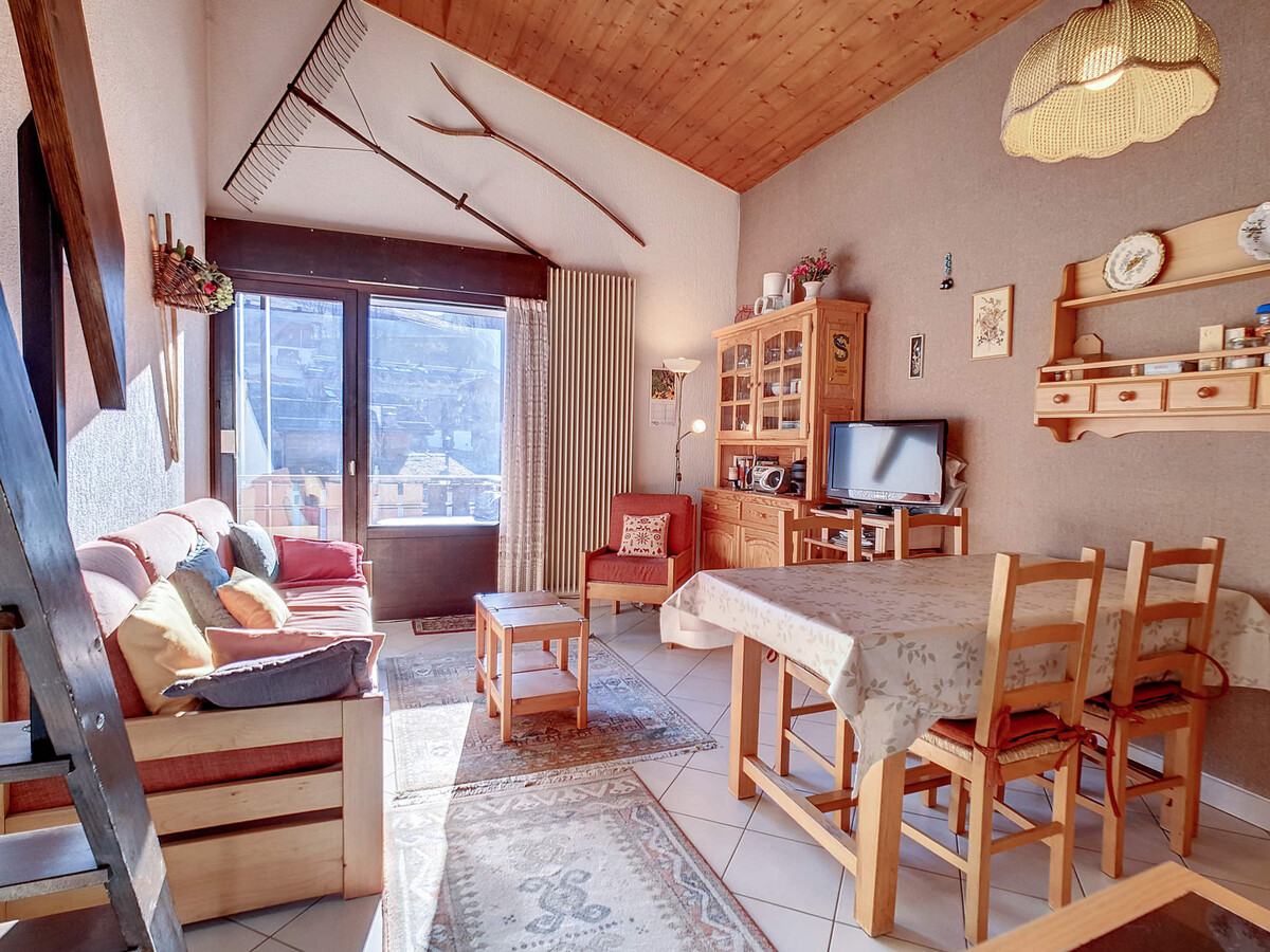 Appartement cabine 4 pers avec mezzanine à La Clusaz - Photo 1